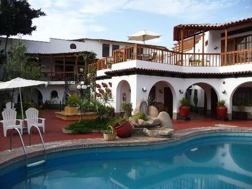 Hotel Don Agucho Nazca Bagian luar foto
